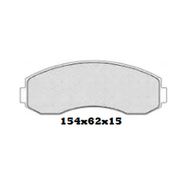 Juego De Pastillas De Frenos Para Asia Topic 1994 2000